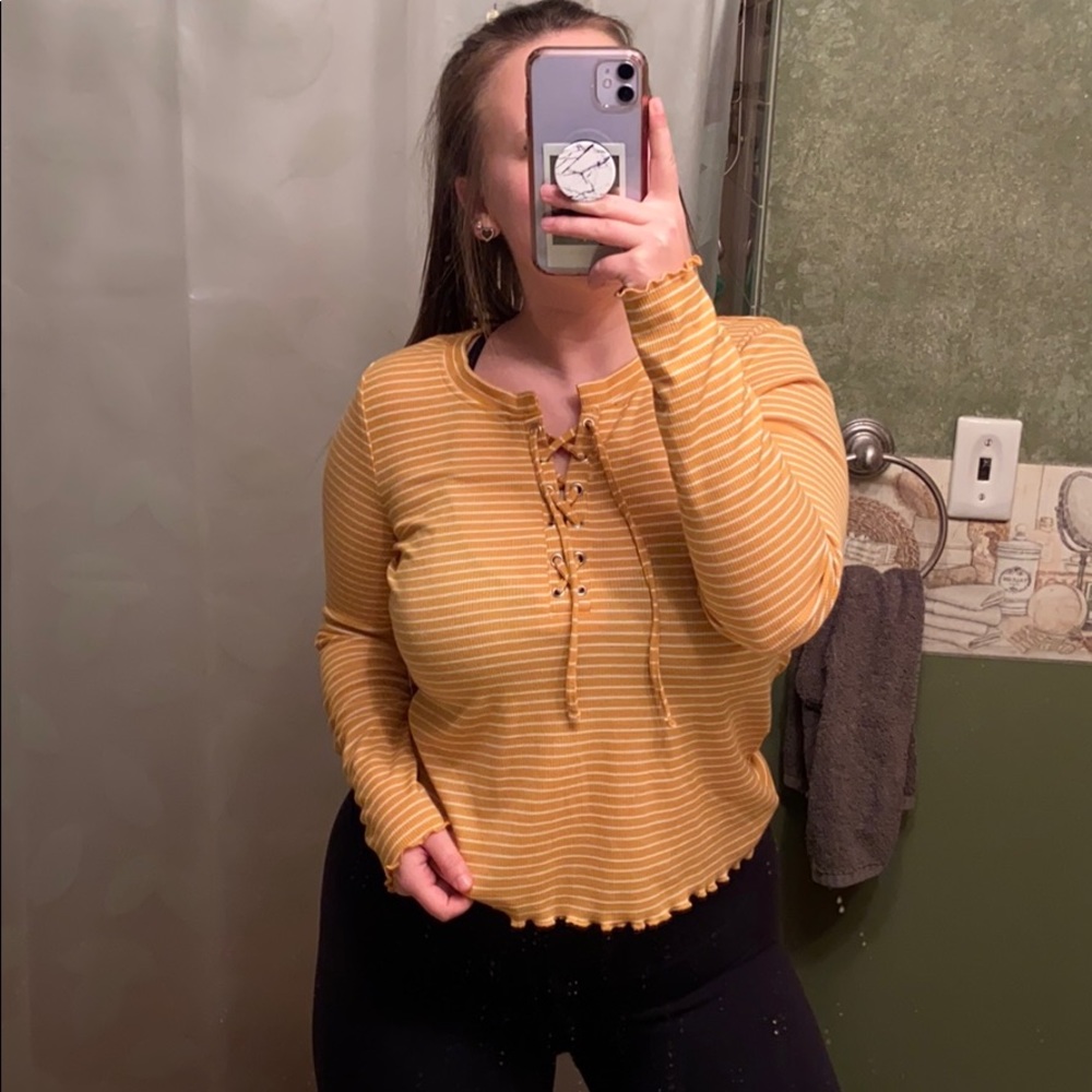 Striped long sleeve